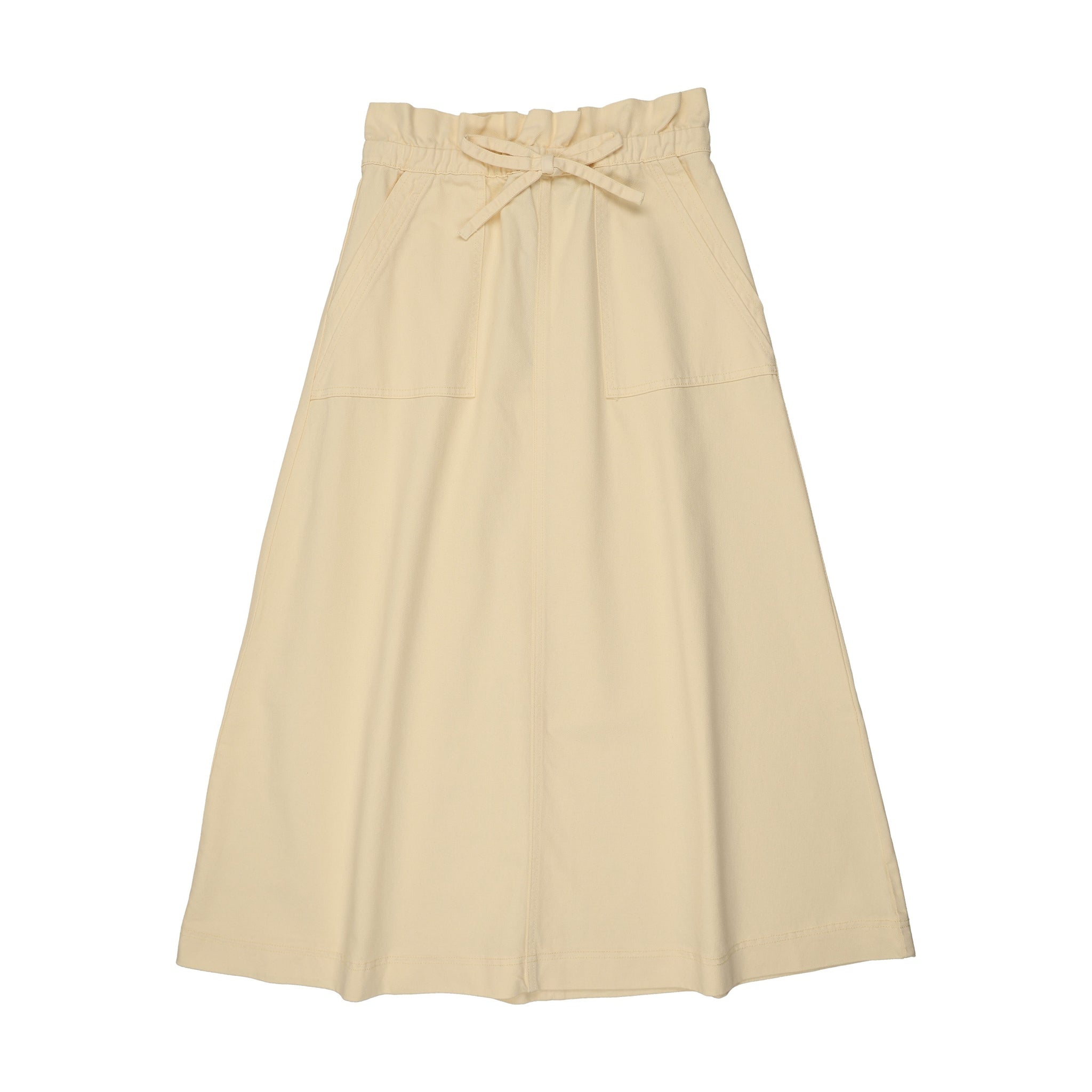 DENIM MAXI SKIRT W CARGO POCKET – KinandKin