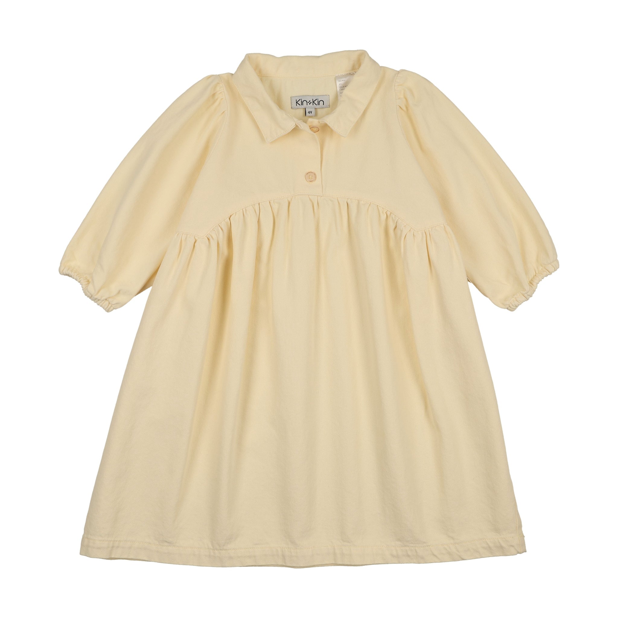 white christmas dresses DENIM LONG SLEEVE SHIRT DRESS – KinandKin