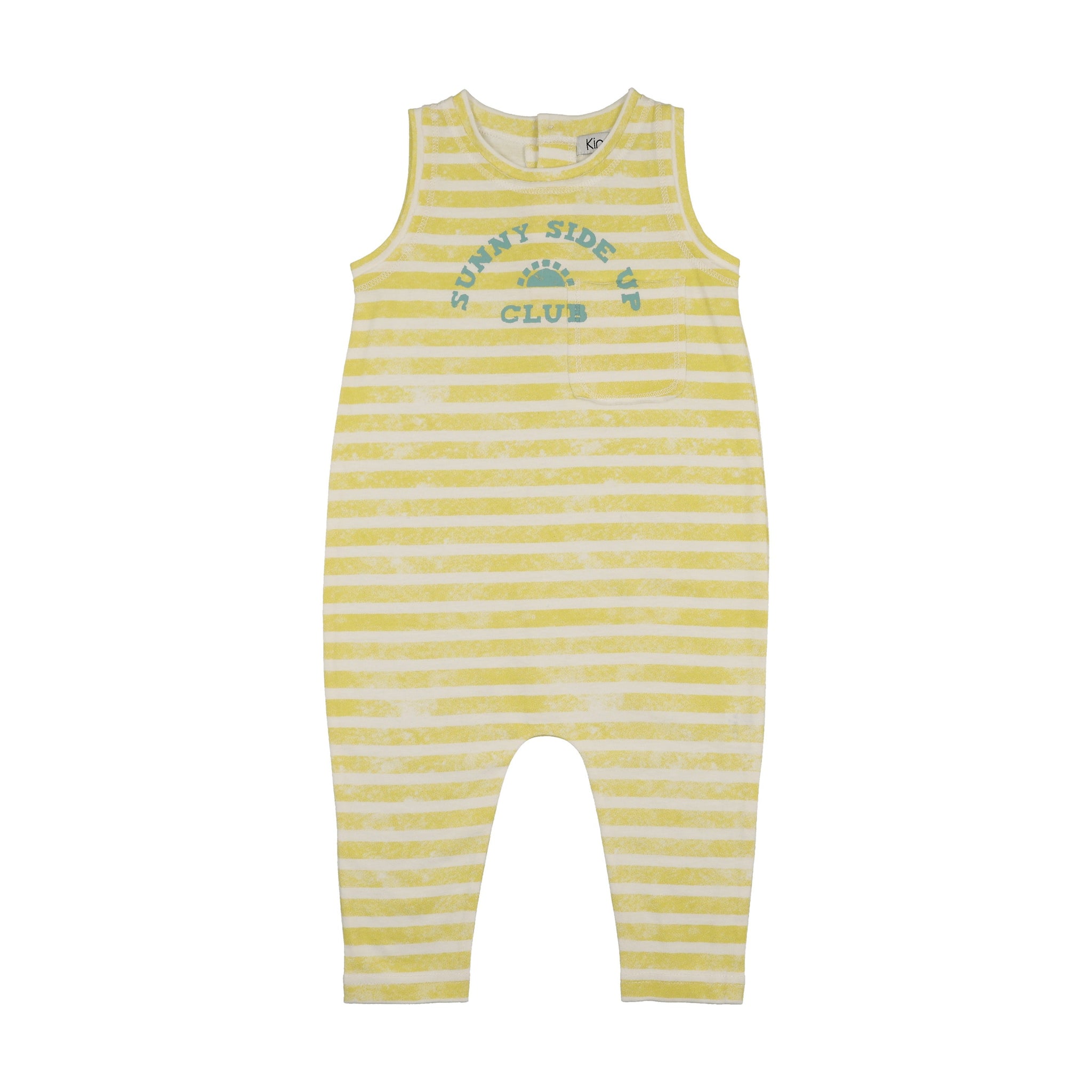 STRIPED LONG ROMPER – KinandKin
